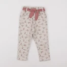 Vertbaudet - jean beige - 24 mois