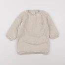 Vertbaudet - robe beige - 2 ans