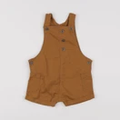 Vertbaudet - salopette marron - 9 mois