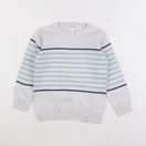 Vertbaudet - pull blanc - 6 ans