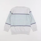 Vertbaudet - pull blanc - 6 ans