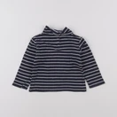 Vertbaudet - sous-pull bleu - 12 mois