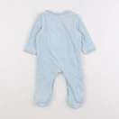 Vertbaudet - pyjama velours bleu - 6 mois
