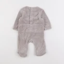 Vertbaudet - pyjama velours beige - 3 mois