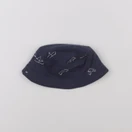 Vertbaudet - chapeau réversible bleu - 3 mois