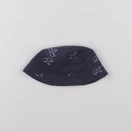 Vertbaudet - chapeau réversible bleu - 3 mois