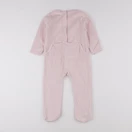 Vertbaudet - pyjama velours rose - 2 ans
