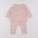 Vertbaudet - pyjama rose - 6 mois