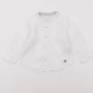 Zara - chemise blanc - 6/9 mois