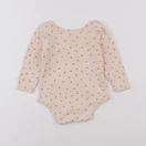 Vertbaudet - body rose - 12 mois