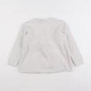 Vertbaudet - gilet blanc, or - 5 ans