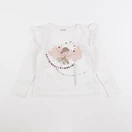 Vertbaudet - tee-shirt blanc - 5 ans
