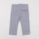 Jacadi - pantalon blanc, bleu - 18 mois