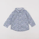 Petit Bateau - chemise bleu - 18 mois