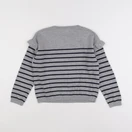 IKKS - pull gris - 8 ans