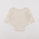 Vertbaudet - body beige - 3 mois