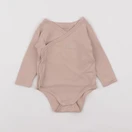 Vertbaudet - body rose - 9 mois