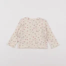 Vertbaudet - tee-shirt beige - 6 mois