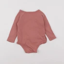 Vertbaudet - body rose - 9 mois