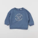 Vertbaudet - sweat bleu - 9 mois