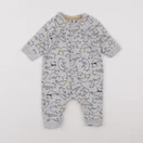 Petit Bateau - combinaison gris - 6 mois