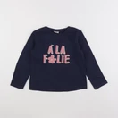 Tape à l'oeil - tee-shirt bleu - 4 ans