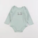 Vertbaudet - body vert - 12 mois