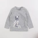 IKKS - tee-shirt gris - 6 mois