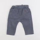 Zara - pantalon gris - 6/9 mois