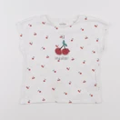 Vertbaudet - tee-shirt blanc - 5 ans
