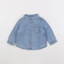 Zara - chemise bleu - 3/6 mois