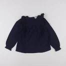 Vertbaudet - blouse bleu - 7 ans