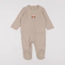 Vertbaudet - pyjama coton beige - 12 mois