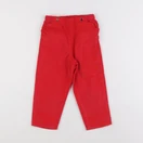 Jacadi - pantalon rouge - 36 mois