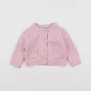 Jacadi - gilet rose - 6 mois