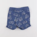H&M - short bleu - 18/24 mois