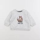 Tape à l'oeil - sweat gris - 6 mois