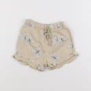 H&M - short beige - 9/12 mois