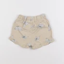 H&M - short beige - 9/12 mois