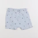 H&M - short bleu - 9/12 mois
