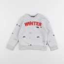 Okaidi - sweat gris - 3 ans
