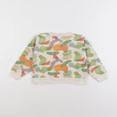 Petit Bateau - sweat multicolore - 36 mois
