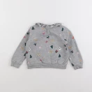 Vertbaudet - sweat gris - 2 ans