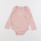 Vertbaudet - body rose - 24 mois