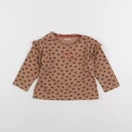 Vertbaudet - tee-shirt marron - 2 ans