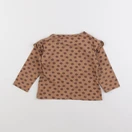 Vertbaudet - tee-shirt marron - 2 ans