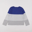 IKKS - tee-shirt bleu, gris - 6 ans