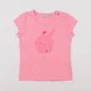 IKKS - tee-shirt rose - 2 ans