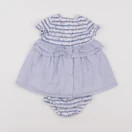IKKS - robe bleu - 3 mois