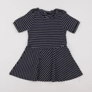 IKKS - robe bleu - 3 ans